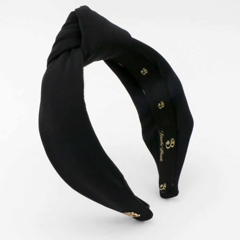 305. The Brooke Shade Black Neoprene Headband - Picture 3 of 3
